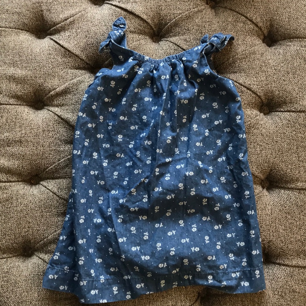 GAP Denim Flower Dress